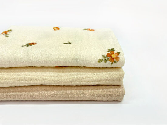 Muslīna dvielīšu komplekts, bēšs